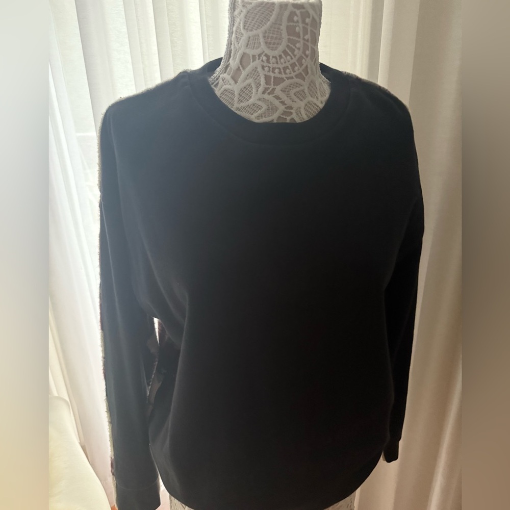 3.1 Phillip Lim Burgundy and Cream Knit Top